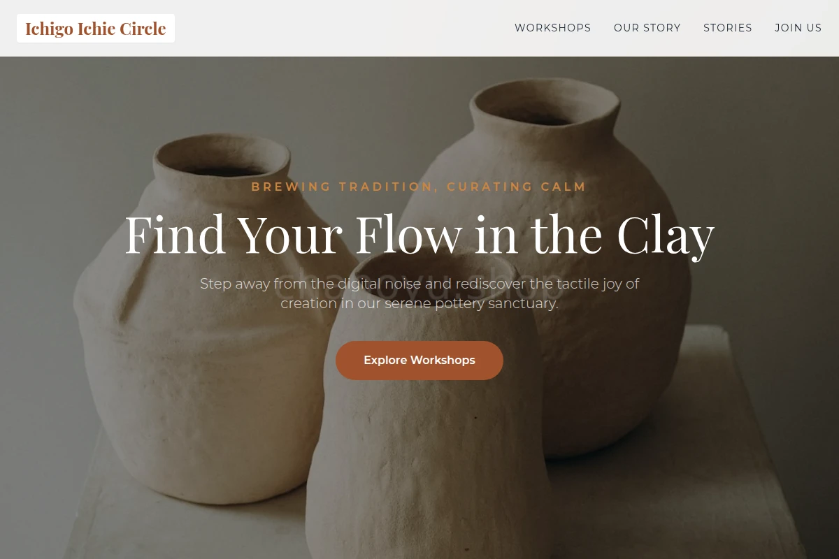 Artisan Pottery Ceramic Studio