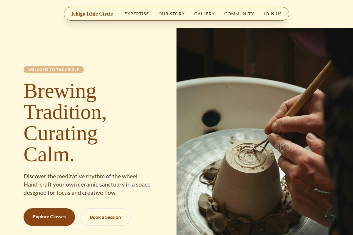 Bamboo Pottery Ceramic Studio