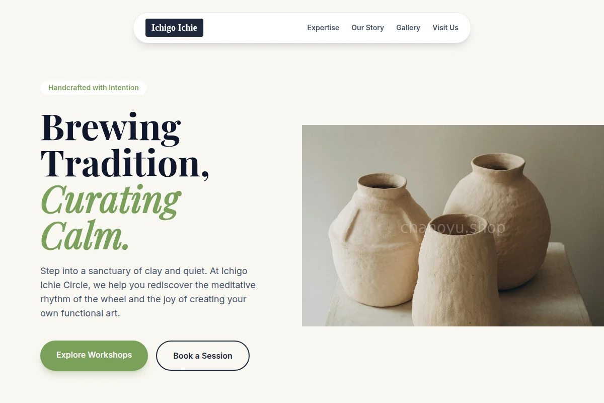 Chawan Pottery Ceramic Studio