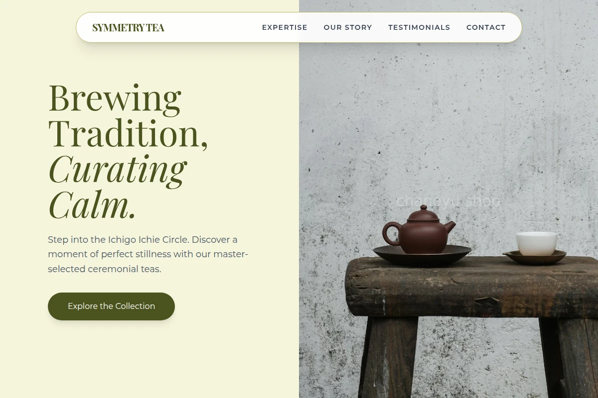 Symmetry Tea